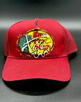 1/1 HAND EMBELLISHED CARVER x BASS PRO SNAP BACK